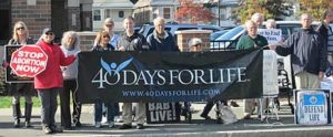 40 Days for life in Schenectady, NY